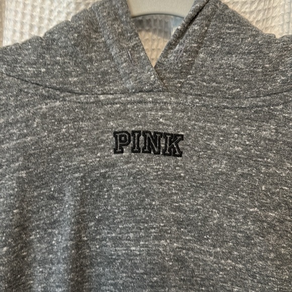 Pink brand hoodie with camo vinyl on back - Picture 2 of 7